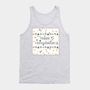 Happy Christmas Hanukkah Combo Tank Top